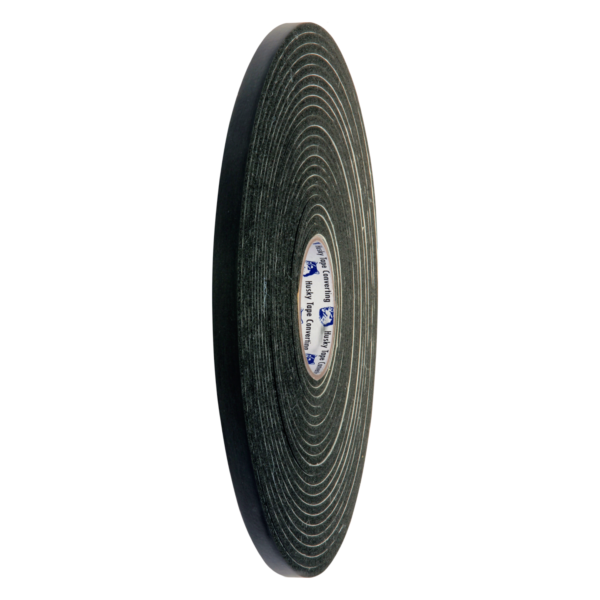 Black PVC Nitrile Single Sided Foam Tape