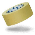 80°C Yellow Automotive Masking Tape
