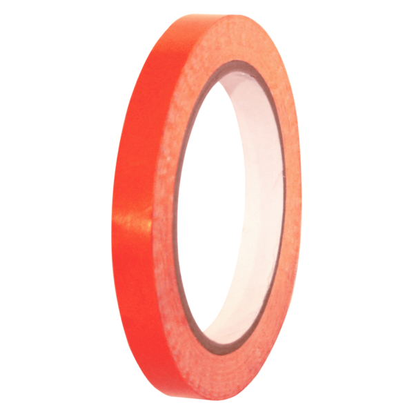 Coloured PVC Packaging/Bag Sealing Tape – 12mm x 66m