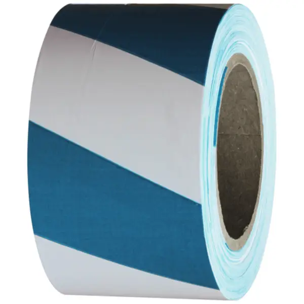 Barrier Warning Tape – Black/Yellow x 75mm